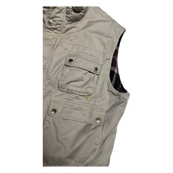 FIELD & STREAM Vintage Y2K Outdoor Plaid Lined Hunting Fishing Cottage Vest 2XL - Picture 5 of 9